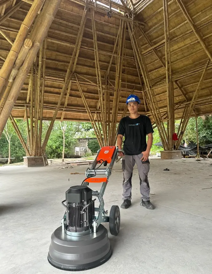 Construction firm in Dumaguete and Negros Oriental Polished concrete